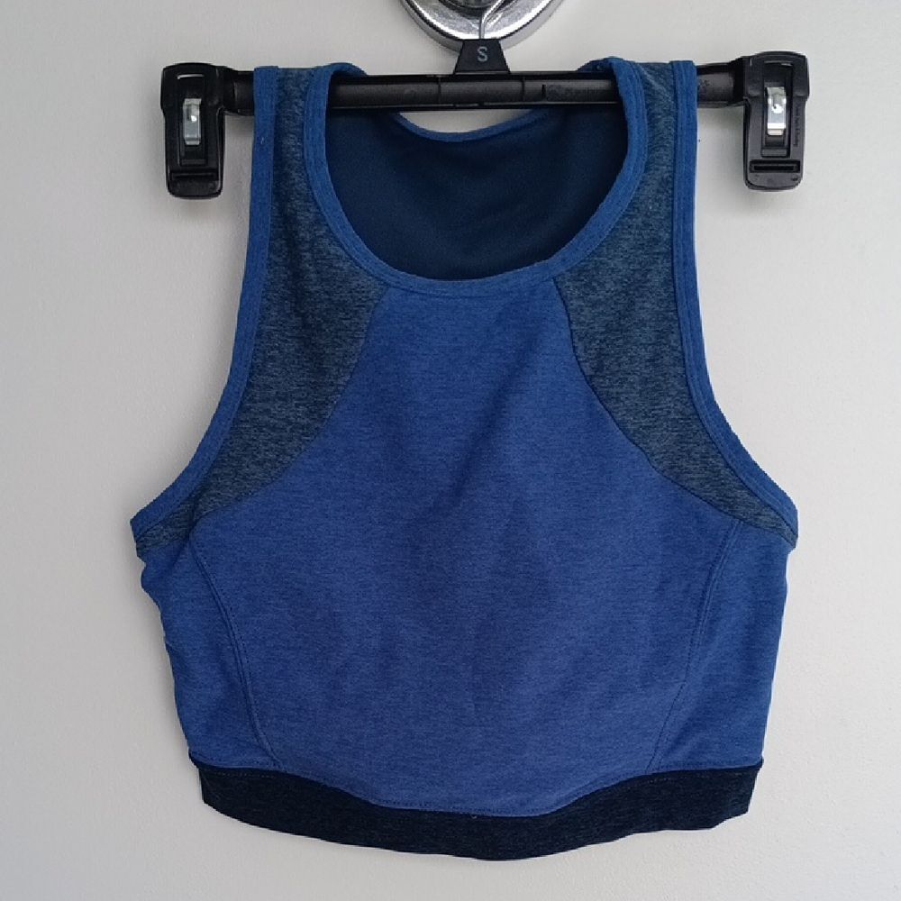 JoyLab Navy Blue Activewear Athletic Top